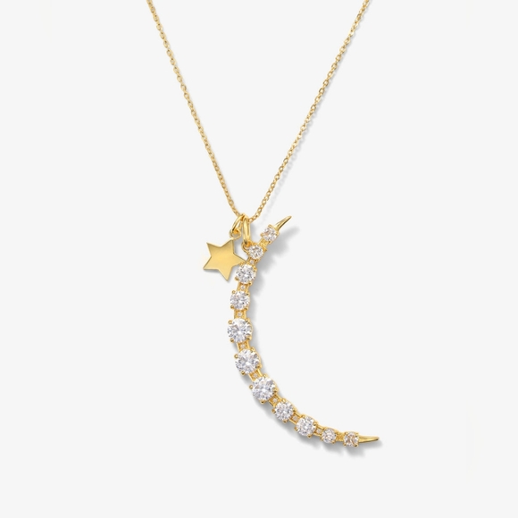 Melinda Maria Jewelry - Melinda Maria What Dreams are Made Of Necklace Gold | Diamondettes - New FIRM ✨️